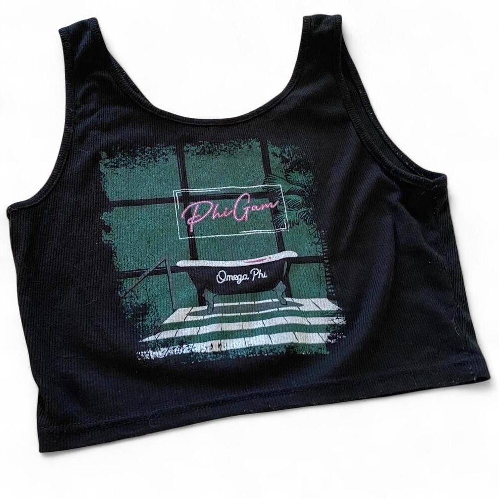 Unbranded Women's Black Crop-top